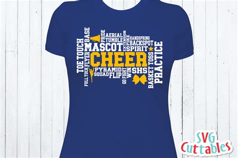 Cheer Word Art | SVG Cut File | svgcuttablefiles