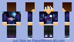 Galaxy Boy Minecraft Skin