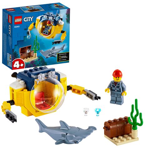 Buy LEGO® City Ocean Mini-Submarine 60263 Building Playset (41 Pieces) Online at desertcartINDIA