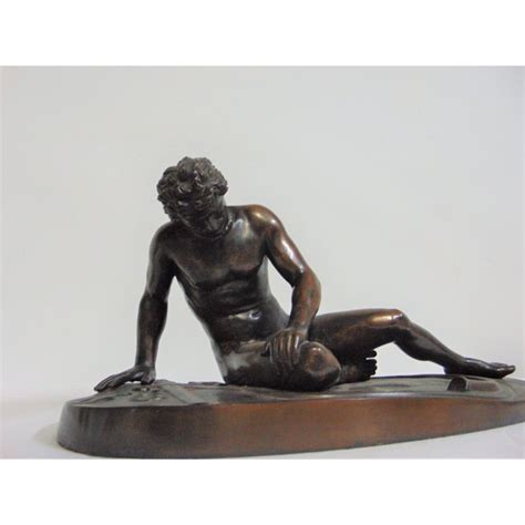 the Dying Gaul “ Bronze Statue by J Chiurazzi & Flis Italy | Chairish