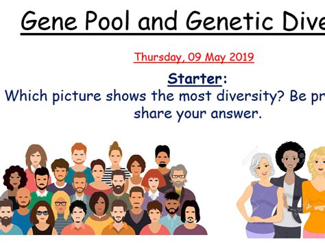 Gene Pool and Genetic Diversity using Hardy-Weinberg equation | Teaching Resources