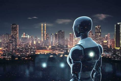 Robot City Stock Photos, Images and Backgrounds for Free Download