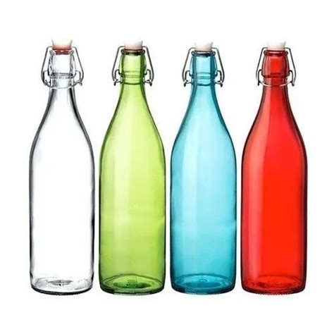 Transparent Glass WATER BOTTLES GLASS 1 Litre at ₹ 160/piece in Ernakulam | ID: 21612108673