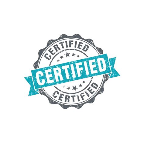 Certified PNG, Transparent Certification Label Stamp - Free Transparent ...