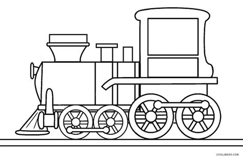 Printable Train Free Coloring Page - Free Printable Coloring Pages