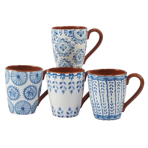Yasmine Ceramic Coffee Mug | Mugs set, Ceramic dinnerware, Mugs