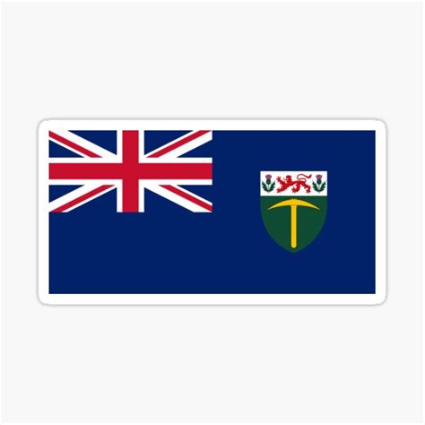 "Flag of British Southern Rhodesia" Sticker for Sale by chiangkaishek ...