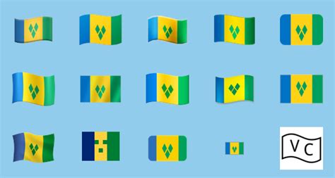 🇻🇨 Flag: St. Vincent & Grenadines Emoji on WhatsApp 2.12