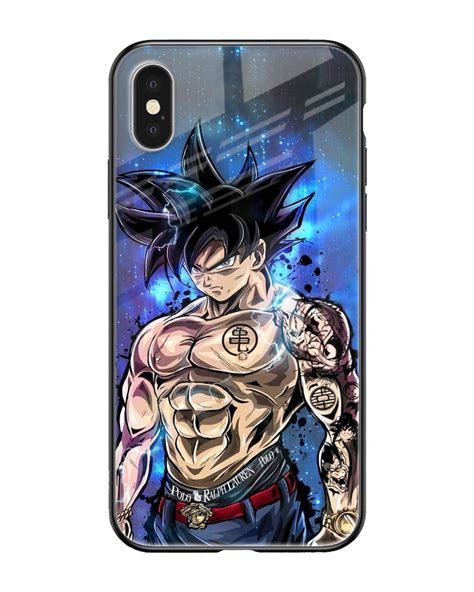 Buy Branded Anime Premium Glass Case for iPhone XS Max (Shock Proof ...