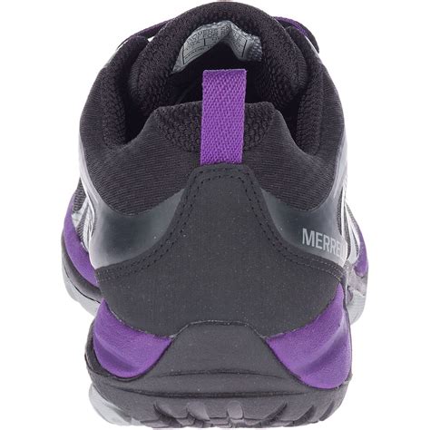 Merrell Women's Siren Edge 3 WP Hiking Shoes - Black/Acai | elliottsboots