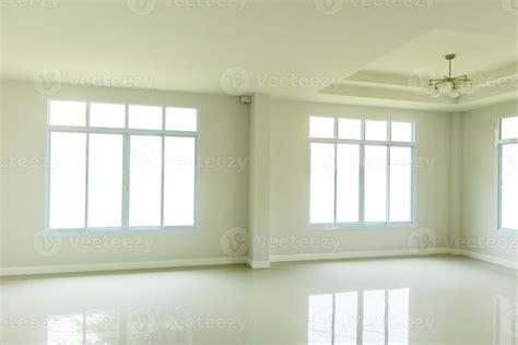 Empty living room interior with isolated window frame 8130826 Stock ...