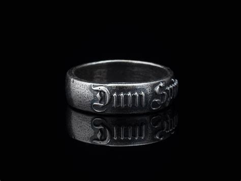 Dum Spiro Spero latin phrase ring - Artifactoria