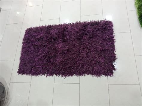 Purple Shaggy Rug 60/110 – Mon Interieurs