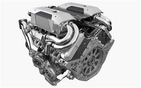 3D bugatti chiron engine model - TurboSquid 1217464