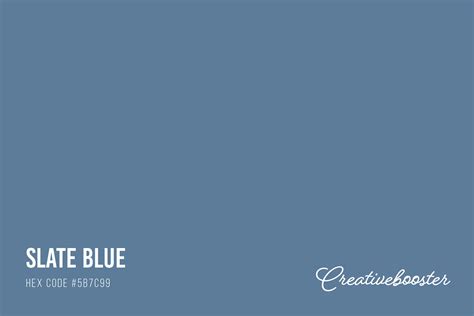 All About Color Slate Blue (Codes, Meaning and Pairings) – CreativeBooster