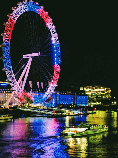 The London Eye at night [3024 x 4032] | Best places to travel, London ...