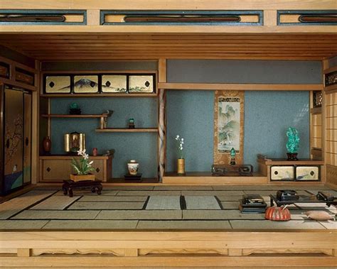 Traditional Nuance For Japanese Interior Design With Calm Wall Paint And Nice Shelf | Japanese ...