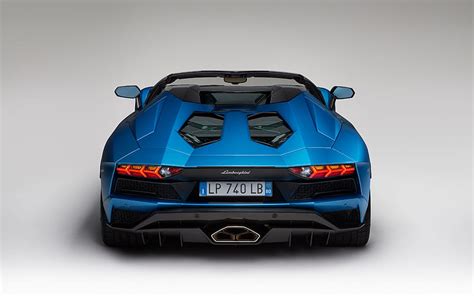 Lamborghini aventador svj roadster xago edition upper view