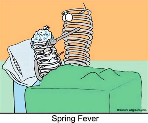 Pin by Rose L. Barton on Spring | Spring fever, Spring funny, Cartoon