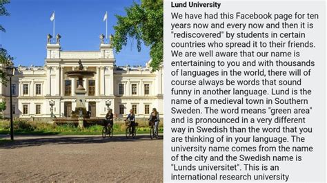 Lund University, one of the top 100 in the world, has had enough of ...