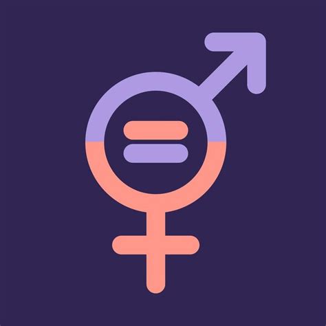 Download Men and women symbol. Gender equality symbol. for free | Gender equality, Gender ...