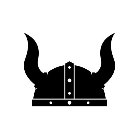 viking helmet logo 7955094 Vector Art at Vecteezy