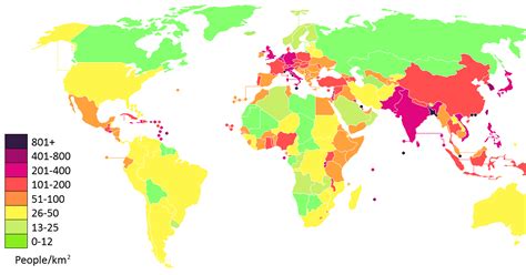 World Geography Tenners: TEN MOST DENSELY POPULATED COUNTRIES