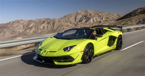 Lamborghini Aventador SVJ Roadster With Ferocious 759-hp V-12