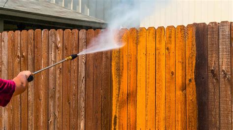 How to Pressure Wash a Fence