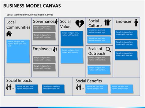 Business Model Canvas PowerPoint and Google Slides Template - PPT Slides