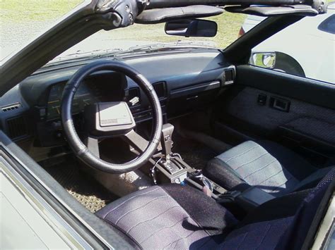 1985 Toyota celica interior