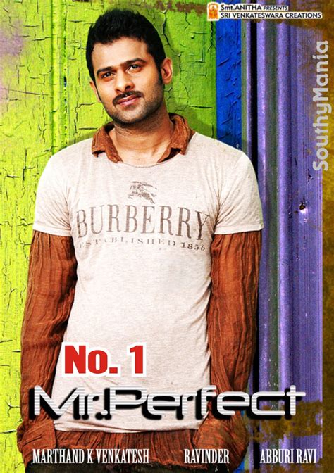 Southy Mania :: South India Movies, Tollywood news, Celebs, Gossips: No.1 Mr. Perfect Prabhas ...