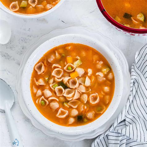 Sopa de conchas (shell soup) - Maricruz Avalos Kitchen Blog