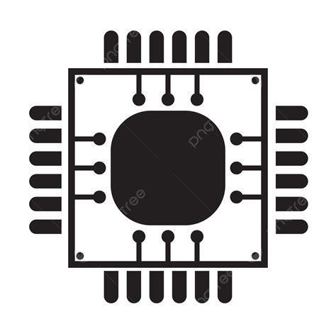 矢量處理器芯片cpu, 中央處理器, 處理器, 芯片向量圖案素材免費下載，PNG，EPS和AI素材下載 - Pngtree
