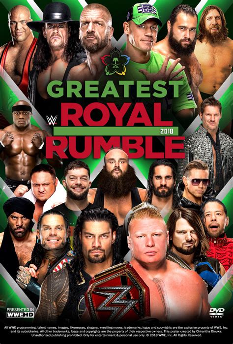 WWE Greatest Royal Rumble 2018 Poster by Chirantha on DeviantArt