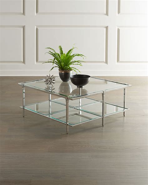 Square Glass Table : Brooklyn Glass Square Top End Table - PnP Office ...