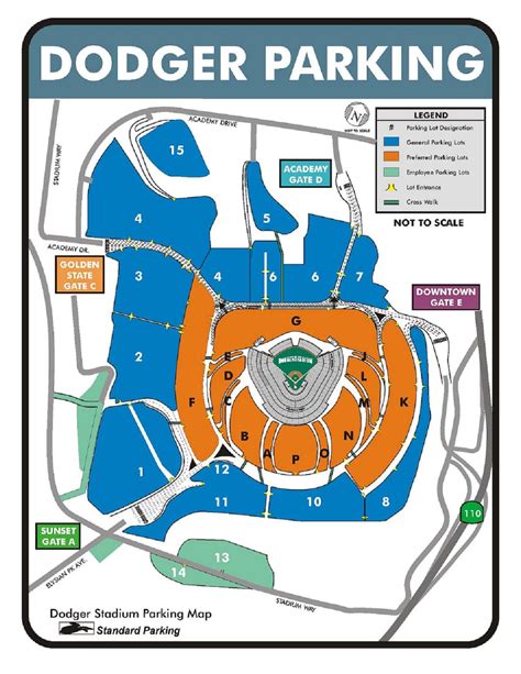 Dodger Stadium Parking Map - Wisconsin State Parks Map