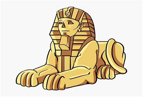 How To Draw Sphinx - Sphinx Drawing, HD Png Download - kindpng