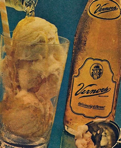 Best in the Midwest; Vernor's Ginger Ale made a fabulous Float (with Stroh's vanilla ice cream ...