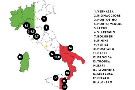 Italy Map Cities And Towns