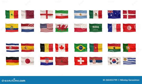 World Cup Flags Cartoons, Illustrations & Vector Stock Images - 2887046 ...