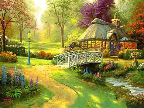 English Cottage Wallpapers - Top Free English Cottage Backgrounds - WallpaperAccess