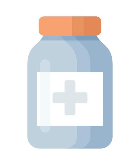 medicine bottle illustration 21387203 Vector Art at Vecteezy