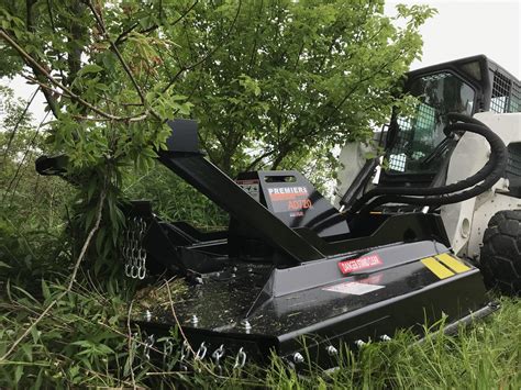 Heavy Duty Skid Steer Brush Cutter AD Series | Premier Auger