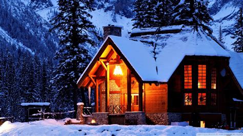 Winter House Snow Wallpapers - Wallpaper Cave