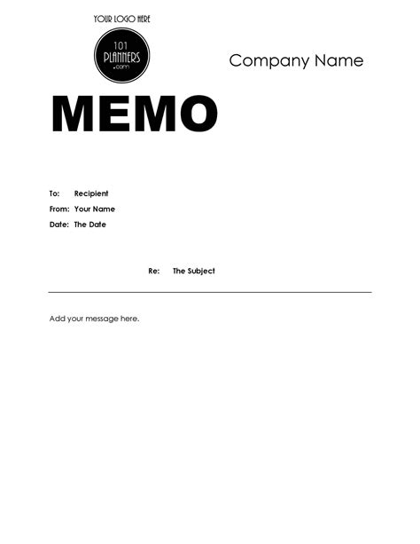 2024 FREE Memo Template | Customize Online then Print