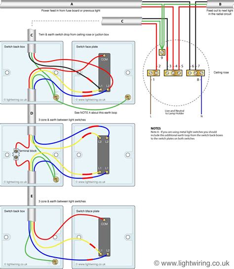 Intermediate Light Switch Wiring | Light Wiring - Wiring Diagram Light Switch | Wiring Diagram