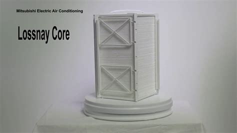 Mitsubishi Electric Air Conditioning Lossnay Core - YouTube