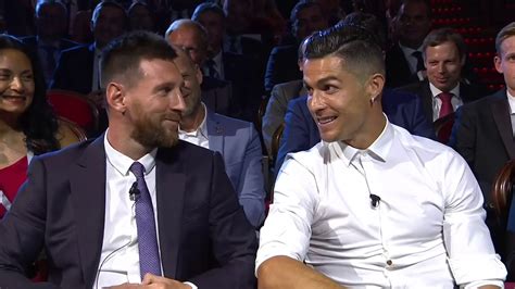 Cristiano Ronaldo Laughing At Messi