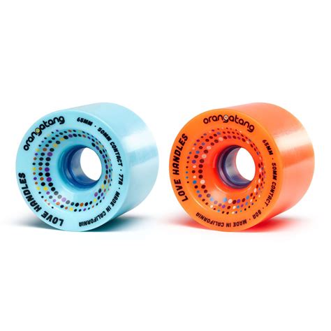 Orangatang Wheels Love Handles 65mm - Multiple Colors and Duros - Set | THURO